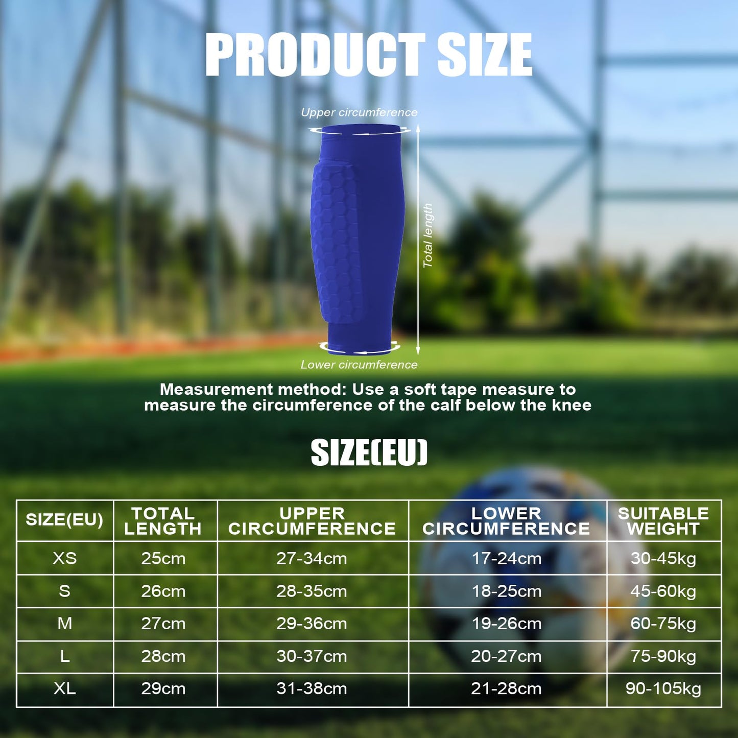 Professional shockproof shin guards integrated design