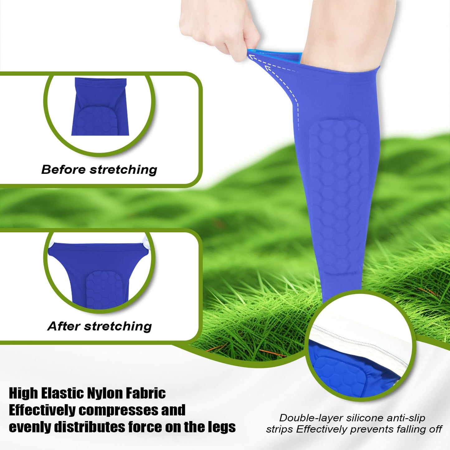 Professional shockproof shin guards integrated design