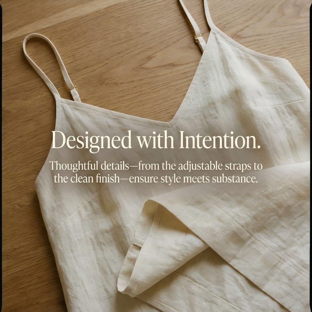 Women's Solid Color Backless Cami Dress