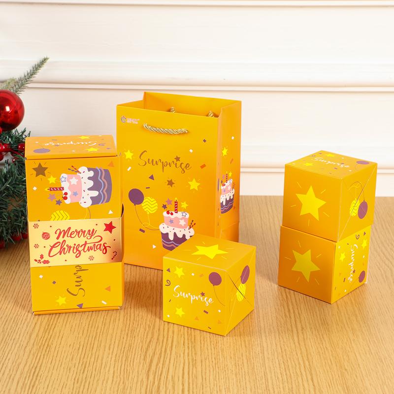 20 Bounces Surprise Gift Box - Contains a flying butterfly toy
