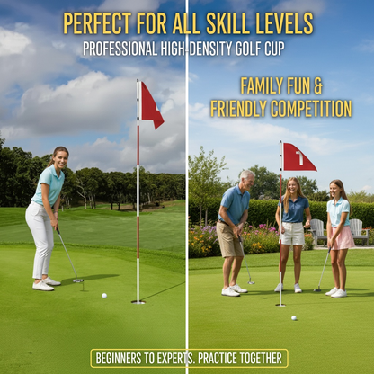 ⛳The Pro-Grade 6ft Backyard Golf System