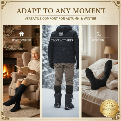 🧦 Warm and comfortable, ultimate enjoyment: High-quality thermal socks specially designed for those who are sensitive to the cold