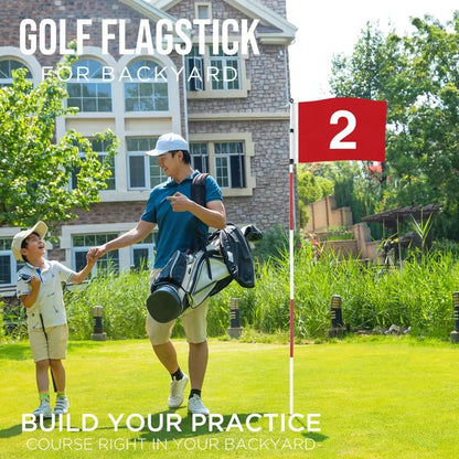 ⛳The Pro-Grade 6ft Backyard Golf System