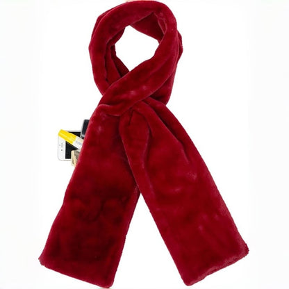 🧣Faux Fur Pull-Through Scarf with Zipper Pocket