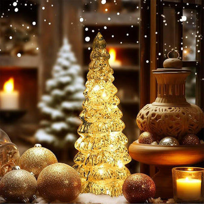 🌲Battery Operated Set of 5 Crystal Trees✨