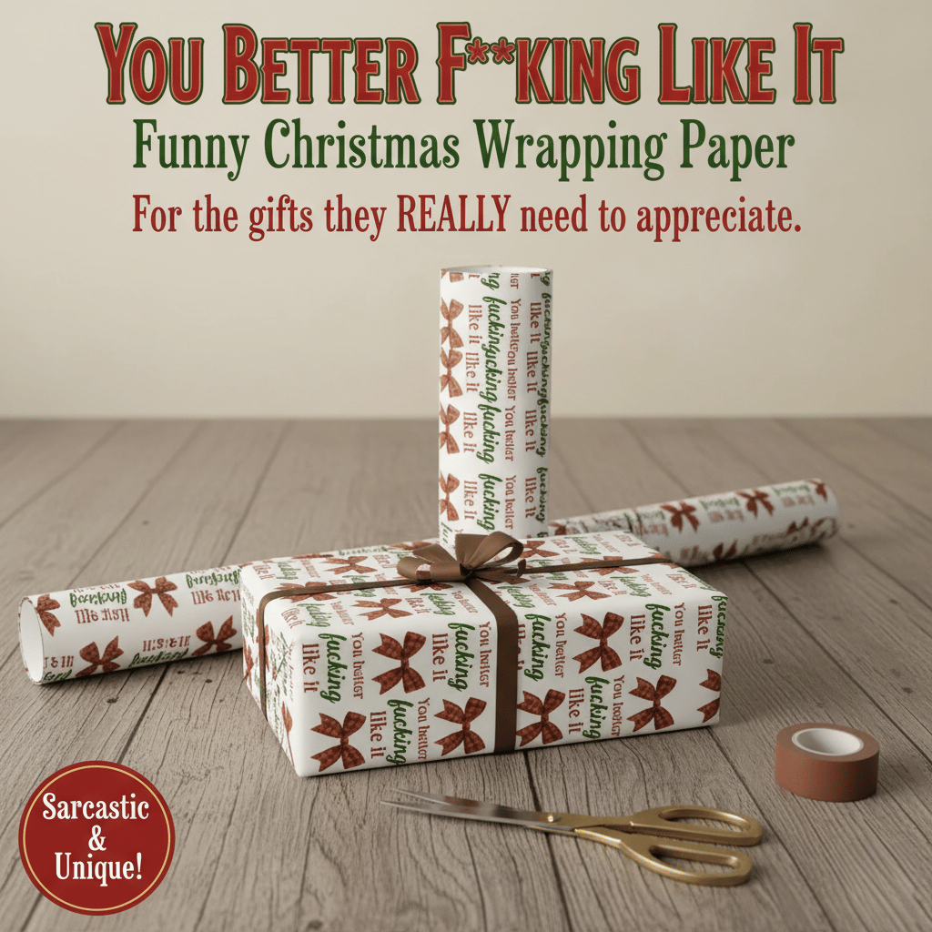 You Better Fucking Like It Wrapping Paper