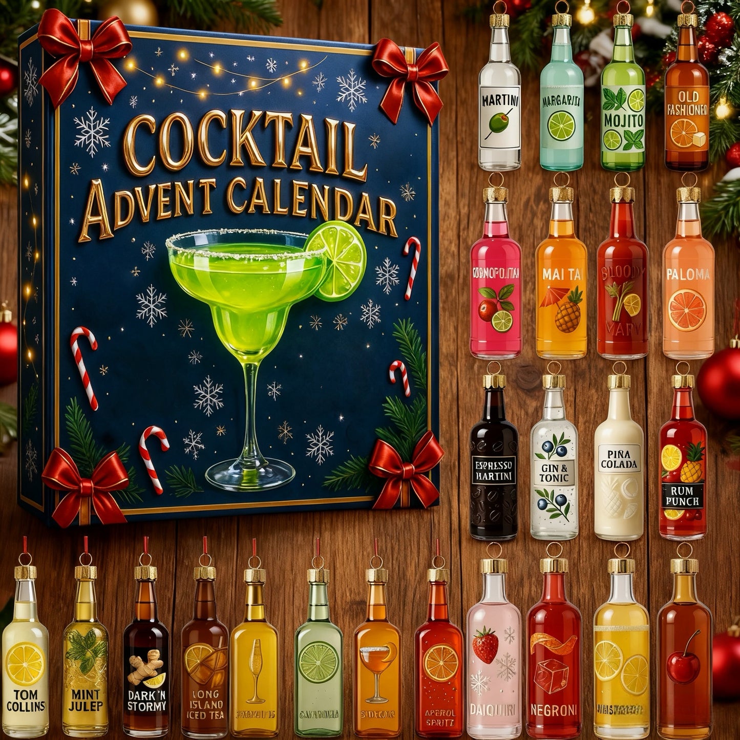 🔥Buy 2+ get free shipping🔥 2025 Whiskey Advent Calendar
