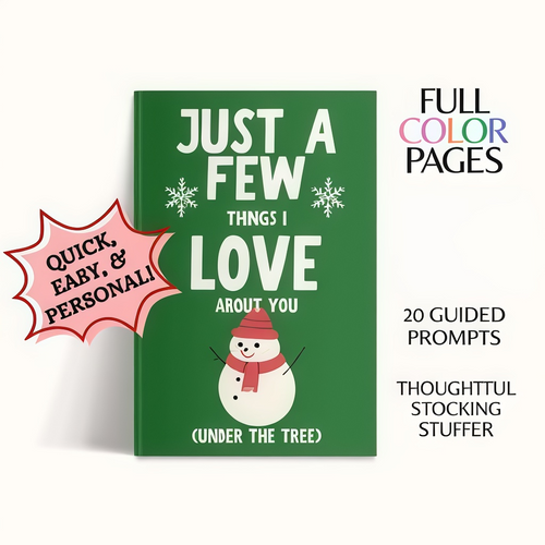 🎁Just A Few Things I Love About You": The Ultimate Sentimental Gift