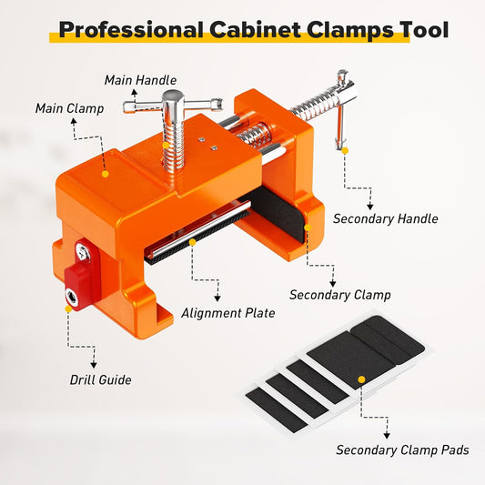 🛠️3-in-1 Cabinet Installation Clamp