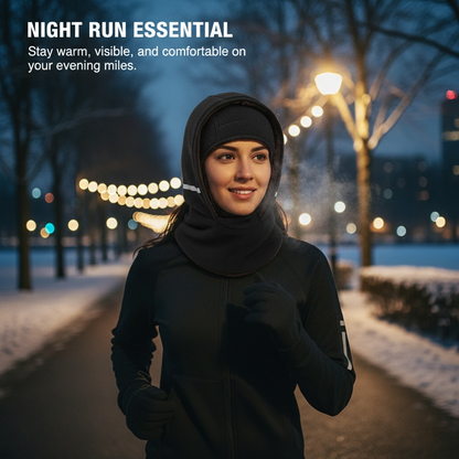 Outdoor Winter Warm Hat Neckband Integrated