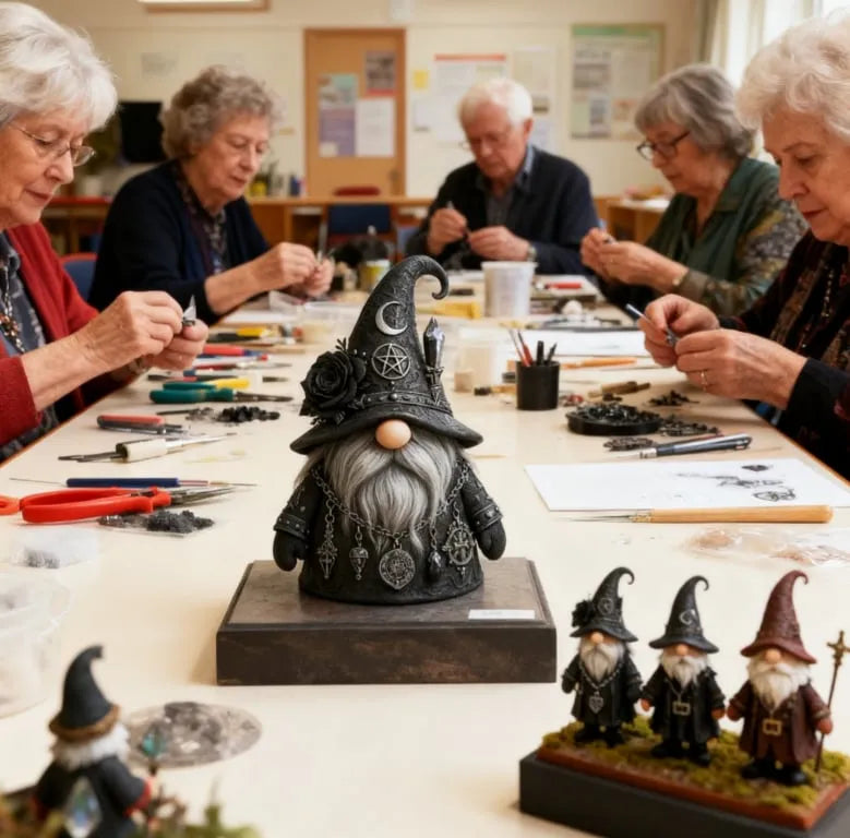 🔥 Black Friday 50% OFF--🖤Gothic Gnome