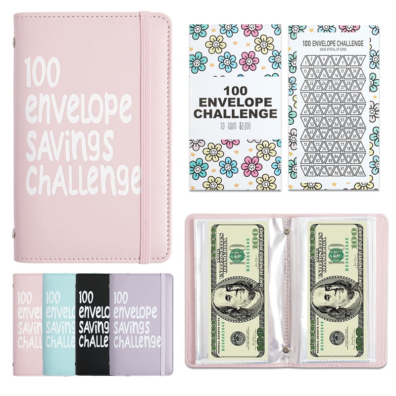 🔥LAST DAY 49％ OFF🔥--✉️100 Envelope Savings Challenge Book
