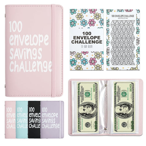 🔥LAST DAY 49％ OFF🔥--✉️100 Envelope Savings Challenge Book