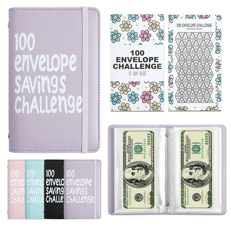 🔥LAST DAY 49％ OFF🔥--✉️100 Envelope Savings Challenge Book