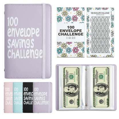 🔥LAST DAY 49％ OFF🔥--✉️100 Envelope Savings Challenge Book