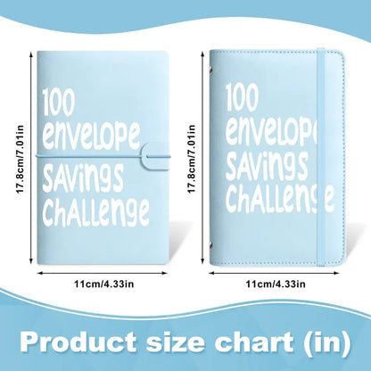 🔥LAST DAY 49％ OFF🔥--✉️100 Envelope Savings Challenge Book