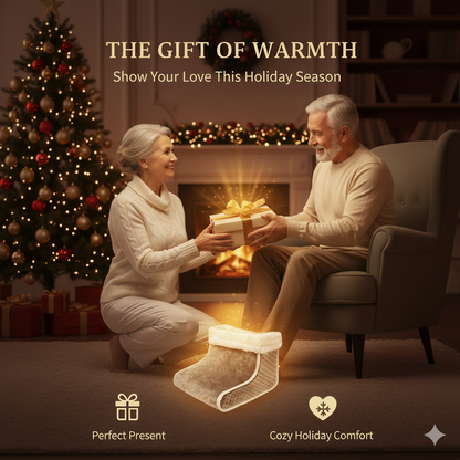 Electric foot warmer, quickly heats up foot pads