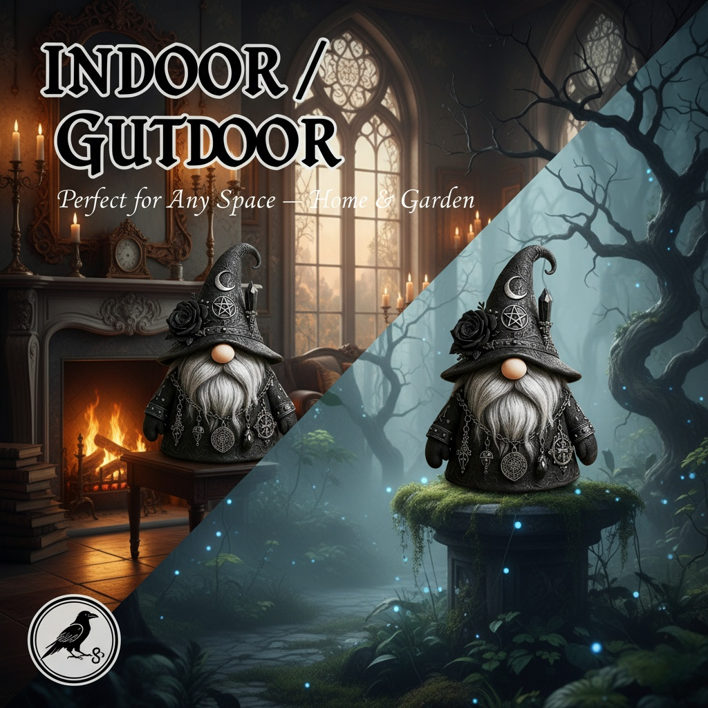 🔥 Black Friday 50% OFF--🖤Gothic Gnome