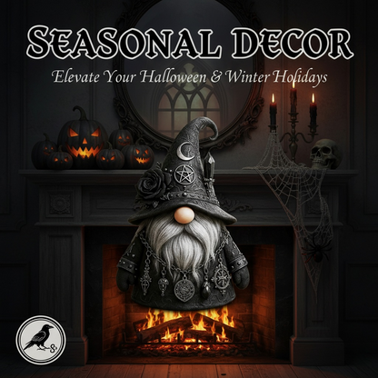 🔥 Black Friday 50% OFF--🖤Gothic Gnome