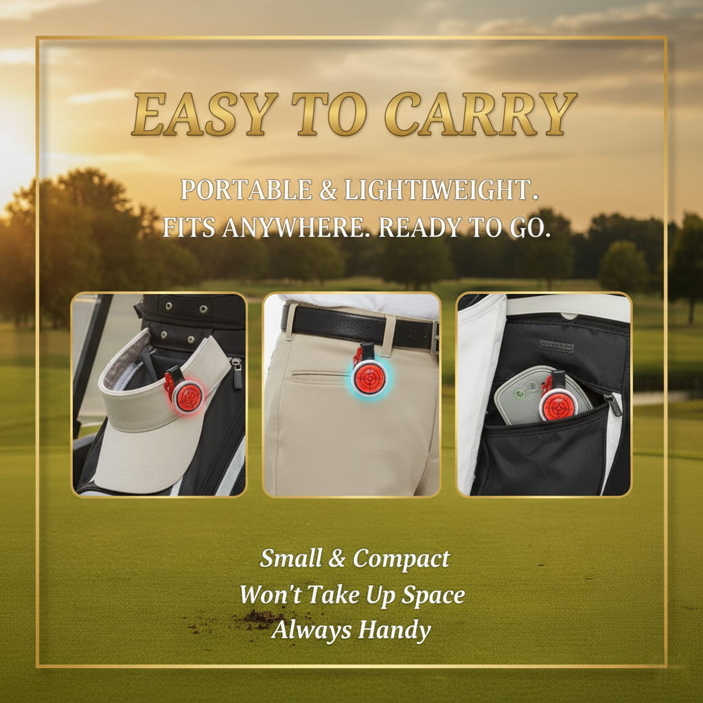 🔥(Golf trainer)Golf Ball Marker Round Cap Clip Mark with Level Function