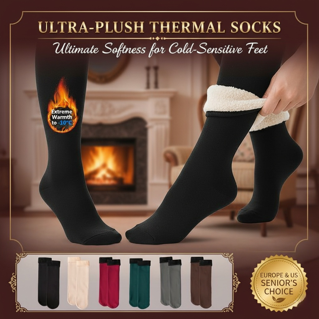 🧦 Warm and comfortable, ultimate enjoyment: High-quality thermal socks specially designed for those who are sensitive to the cold