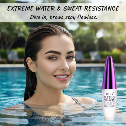 Easy-to-remove eyebrow gel - waterproof and sweatproof