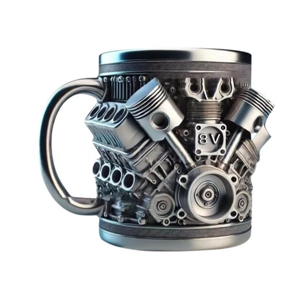 ⚡✨Ultimate V8 Engine Gift Mug & A Gearhead's Dream