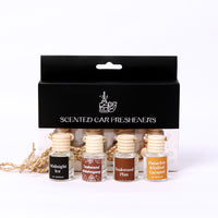 Black gift box 4 bottles