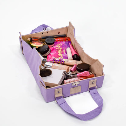 🛋️Foldable makeup storage bag-Declutter and Enjoy Your Quiet Time!