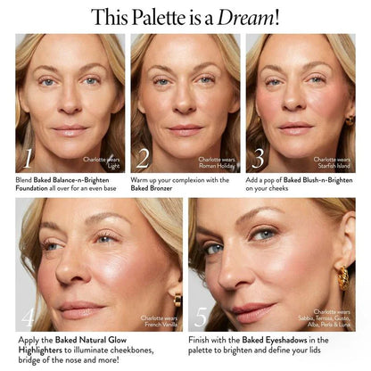 🔥Baked Starter Kit - Tuscan Dreams includes Baked Multicolor Eyeshadow Palette