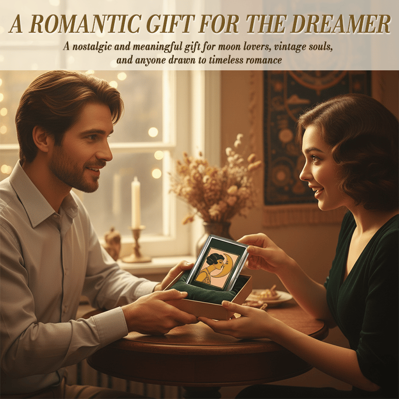 🌙🌟Vintage Card Holder Trinkets Stash Tin Box Metal Wallet Business Card ID Holder