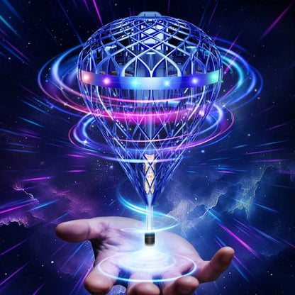 🔥2025 New Adjustable Hand Operated Flying Orb Ball Drone with LED Lights