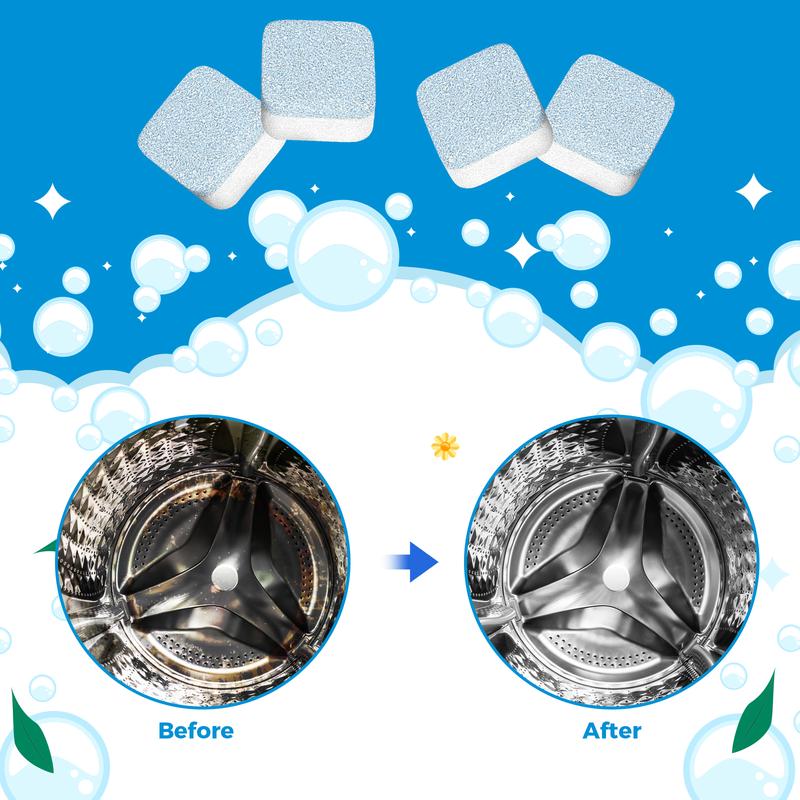 Washing machine cleaner and descaler