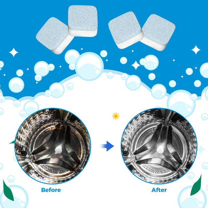 Washing machine cleaner and descaler