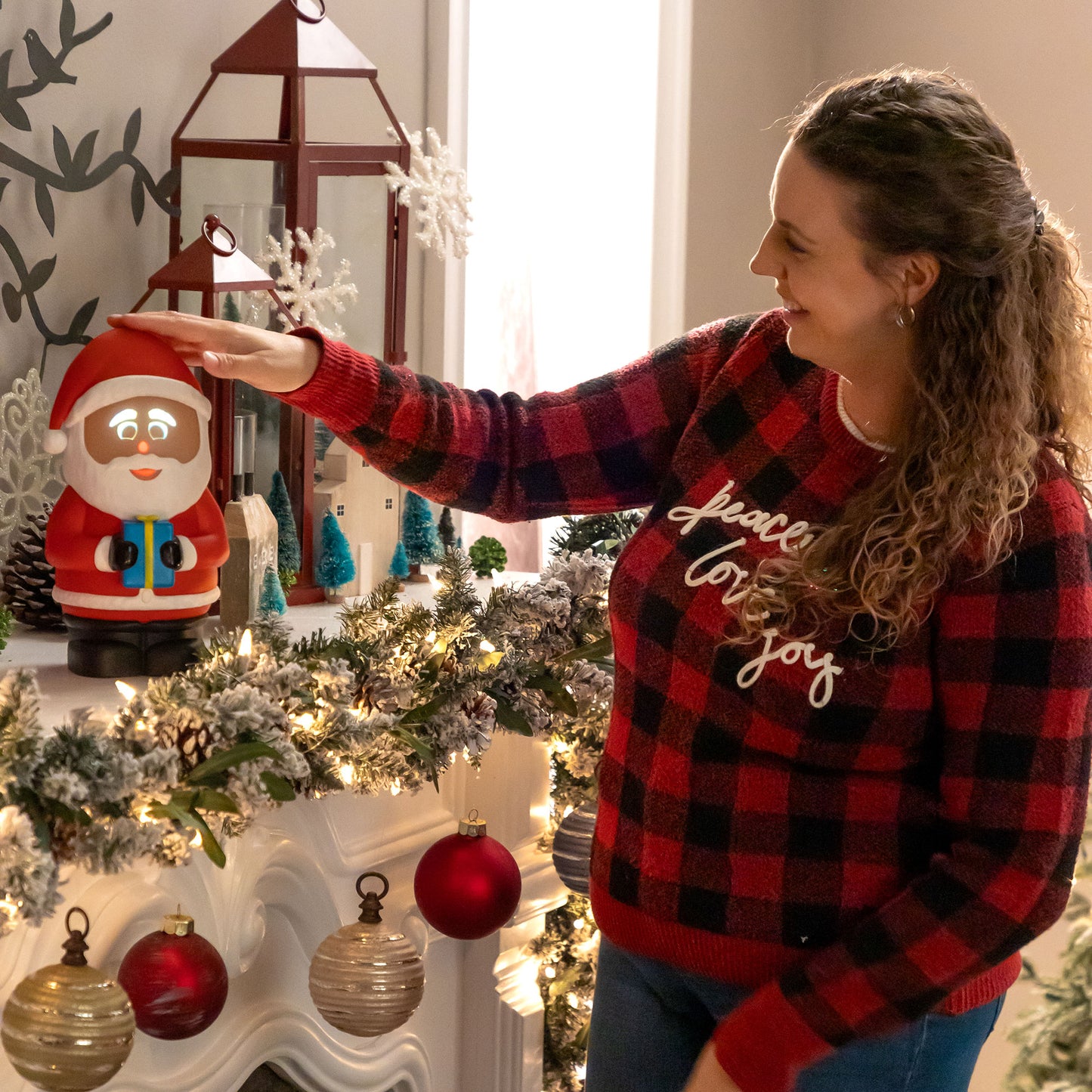 🎅Christmas Sale 49% Off ⛄️FrostByte (Mr. Chill) Talking Animated Blink Snowman with Built in Projector & Speaker Plug'n Play🎄
