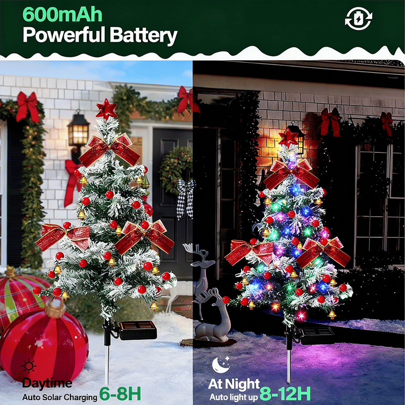 Black Friday Big Promotion Save 49%🔥Outdoor Solar Waterproof Christmas Tree Lights