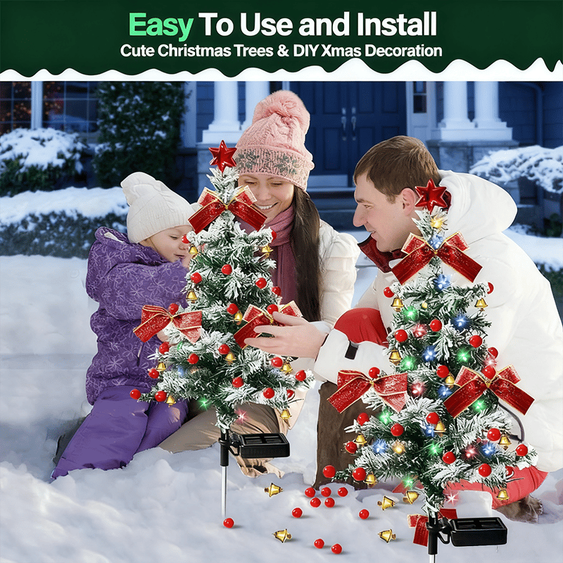 Black Friday Big Promotion Save 49%🔥Outdoor Solar Waterproof Christmas Tree Lights