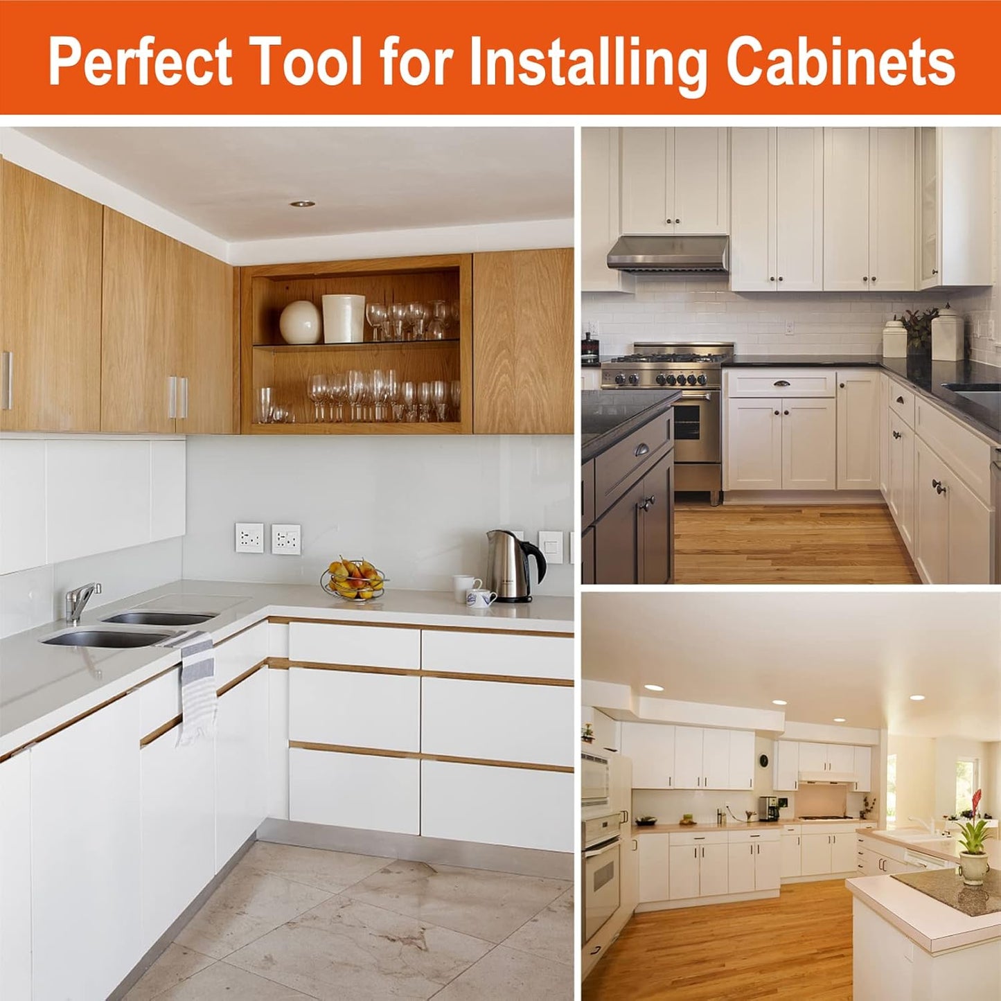 🛠️3-in-1 Cabinet Installation Clamp