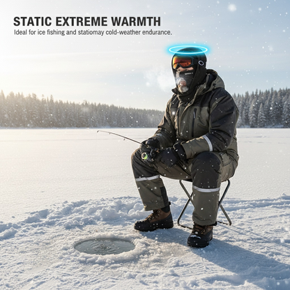 Outdoor Winter Warm Hat Neckband Integrated