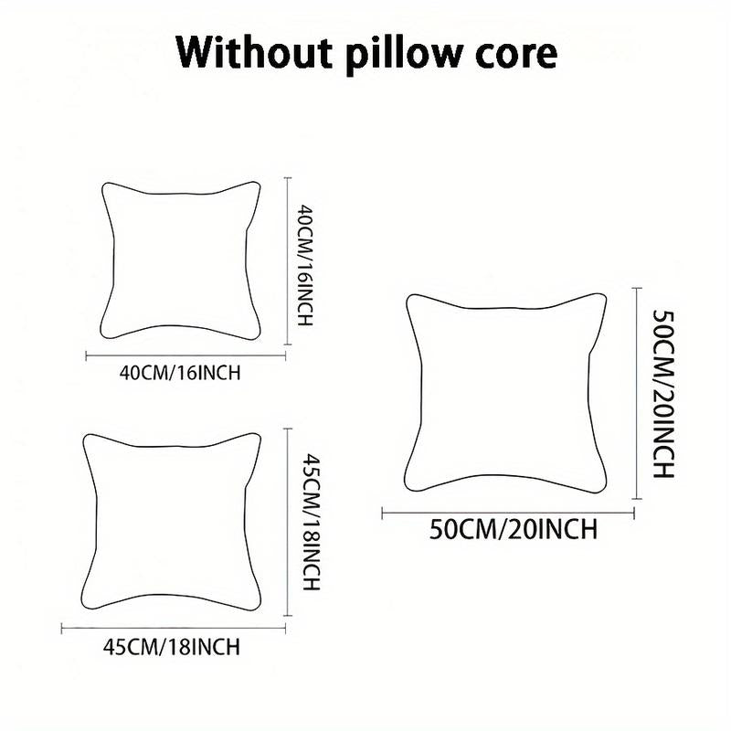 Luxury Christmas Pillowcases 4 Piece 2D Printed Pillowcases