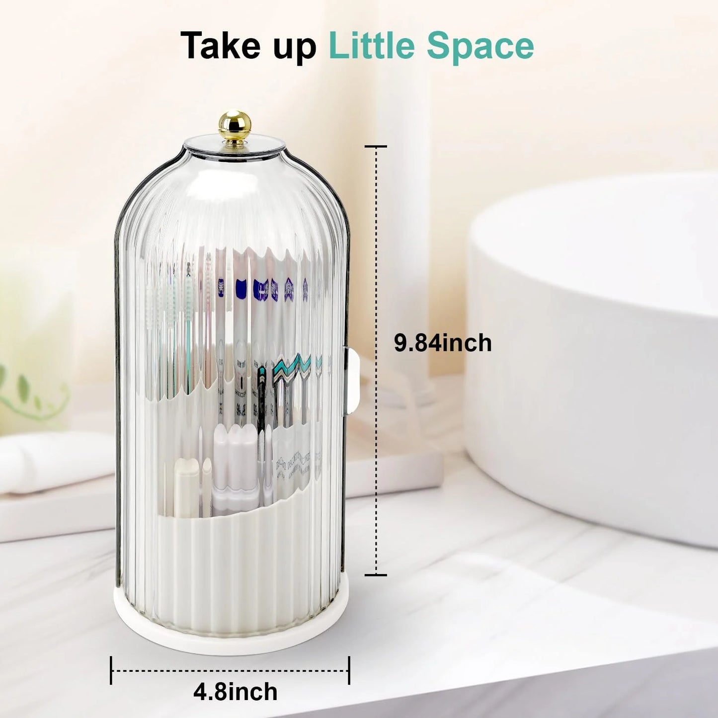 🔥Hot Sale 49% OFF✨Sliding Lid Toothbrush Organizer