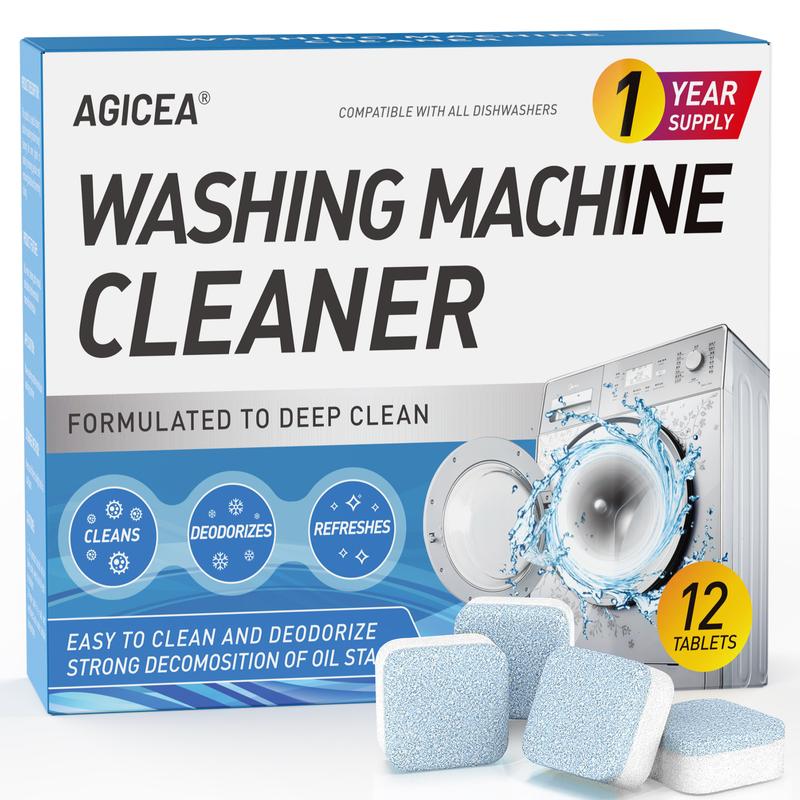 Washing machine cleaner and descaler