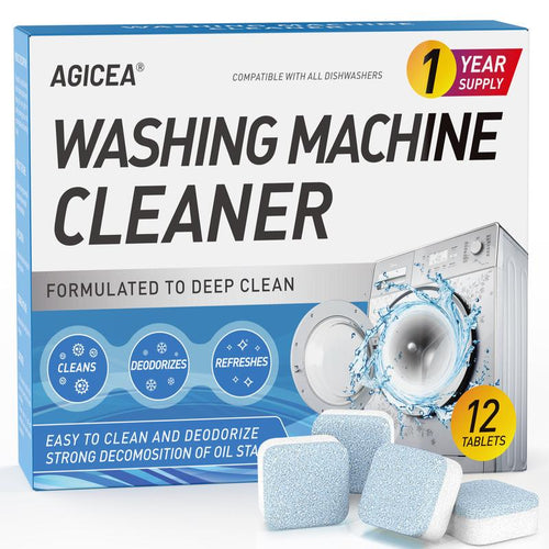 Washing machine cleaner and descaler