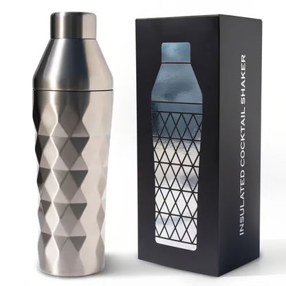 Stainless Steel Double-Wall Vacuum Insulated Cocktail Shaker