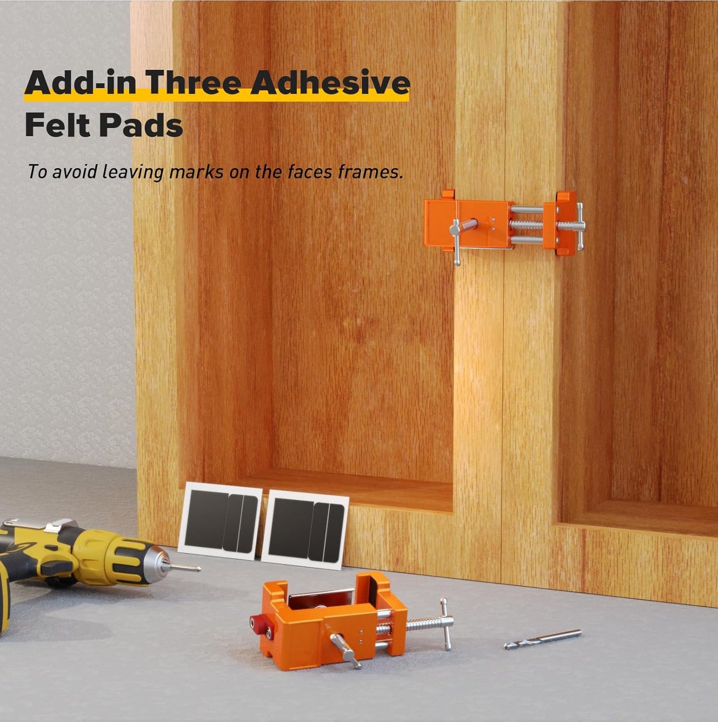 🛠️3-in-1 Cabinet Installation Clamp