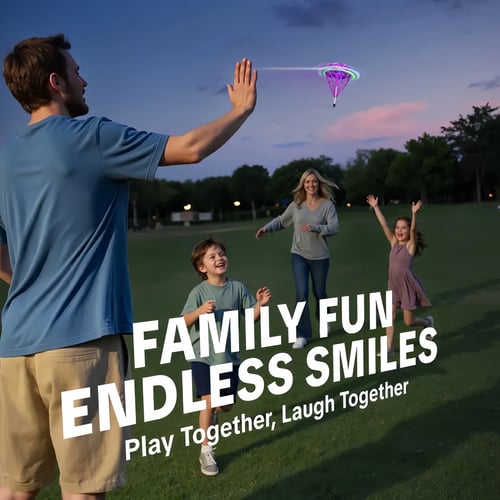 🔥2025 New Adjustable Hand Operated Flying Orb Ball Drone with LED Lights