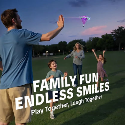 🔥2025 New Adjustable Hand Operated Flying Orb Ball Drone with LED Lights