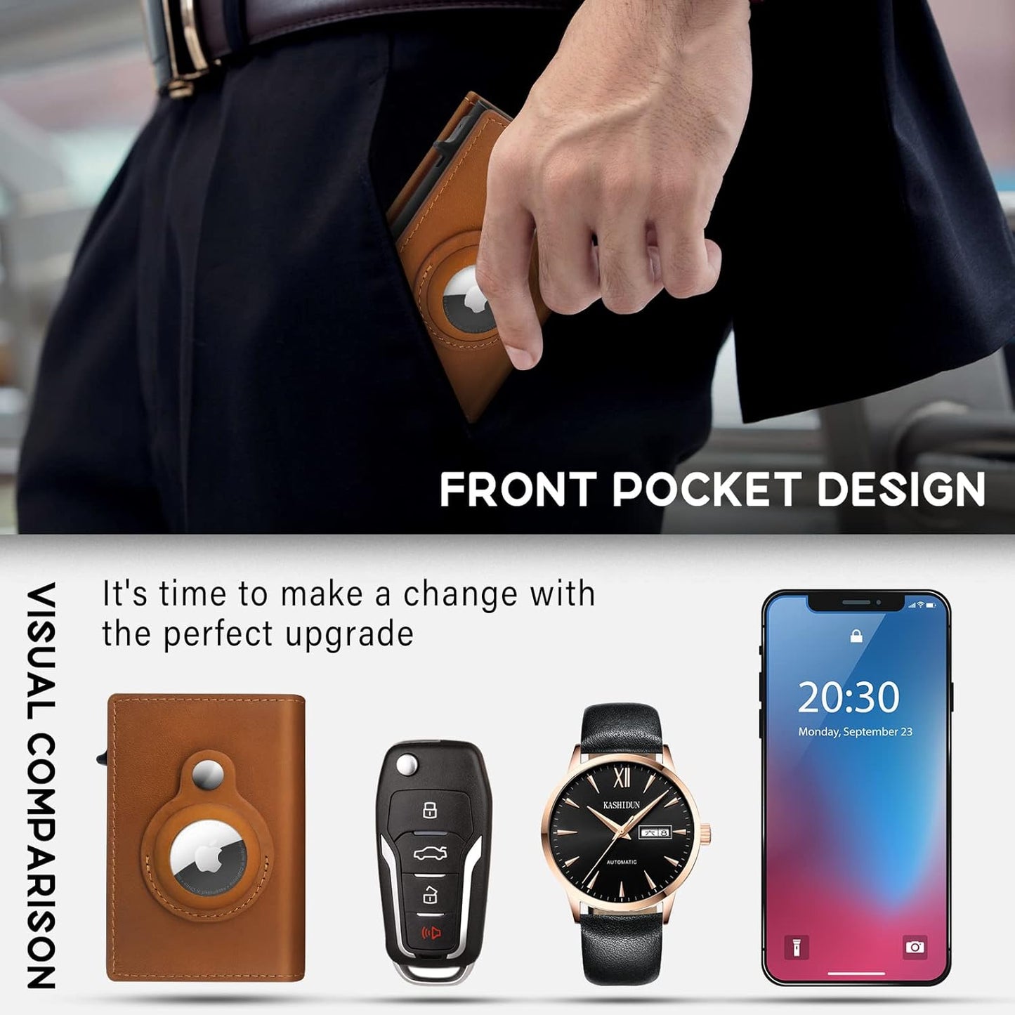 🔥 The AirTag Survival Wallet: Fireproof, Trackable, Indestructible