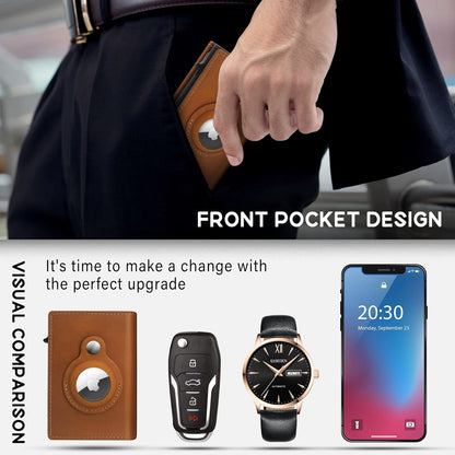 🔥 The AirTag Survival Wallet: Fireproof, Trackable, Indestructible