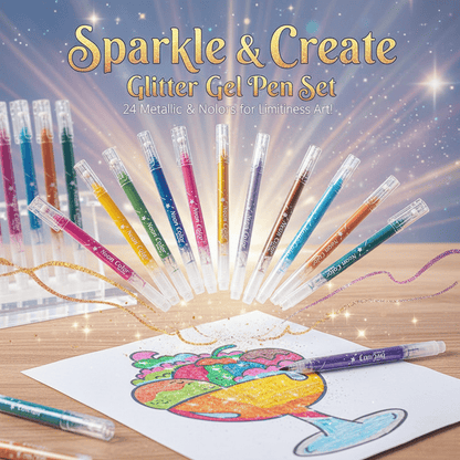 Black Friday Big Promotion Save 49%🔥-Metallic Vibrant Sparkle gel pens